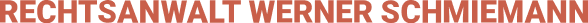Rechtsanwalt Werner Schmiemann - Logo